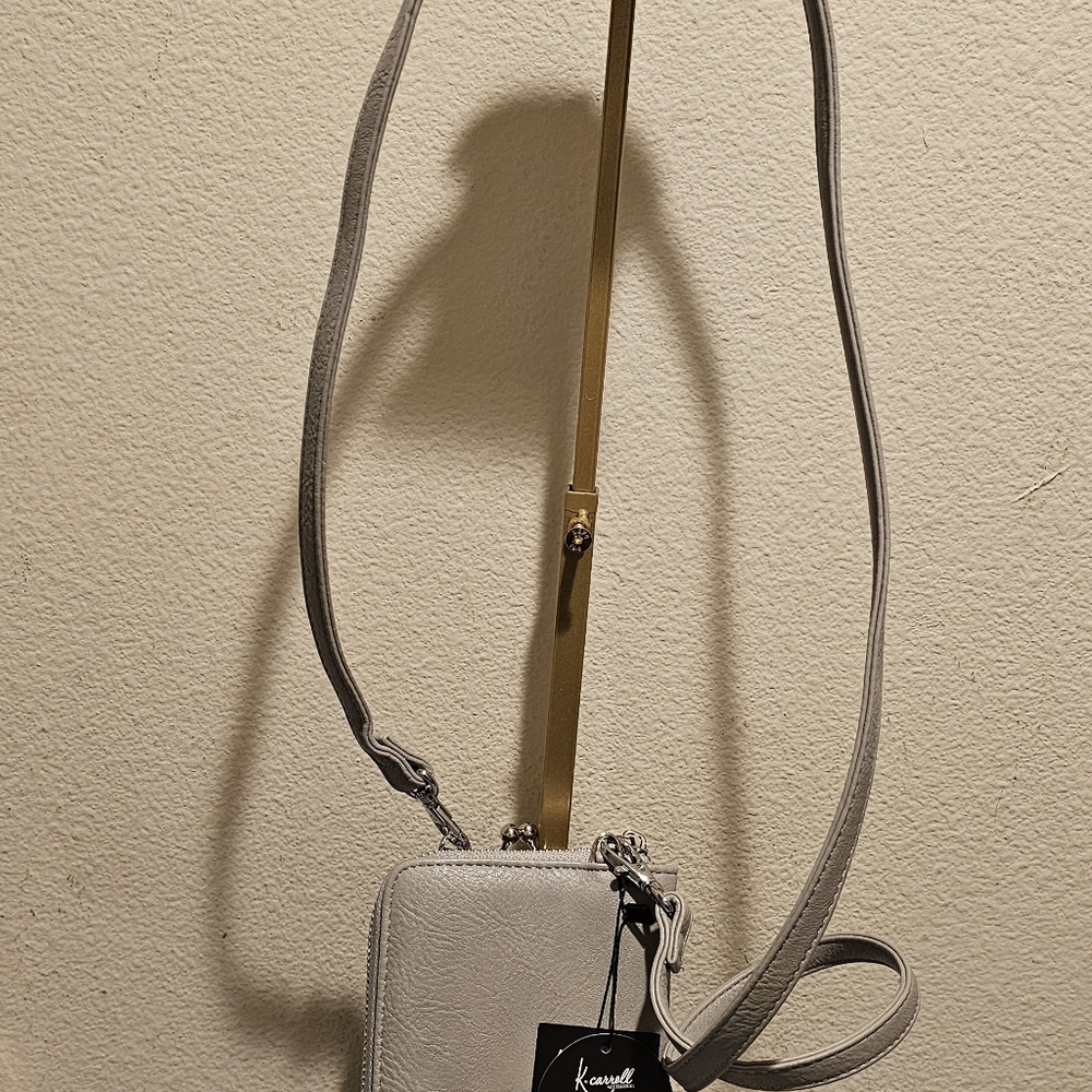 Slate Crossbody With Kisslock By K-carroll - Picture 5 of 5